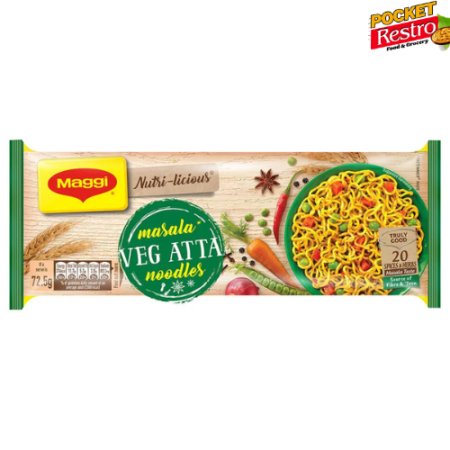 Maggi Nutri-licious Masala Veg Atta Noodles 290g