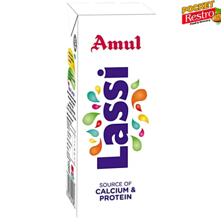 Amul Lassi 200ml (Tetra Pack)