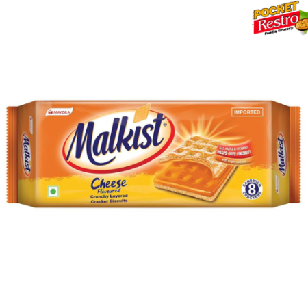 Mayora Malkist Cheese Flavoured Cracker Biscuits 144g