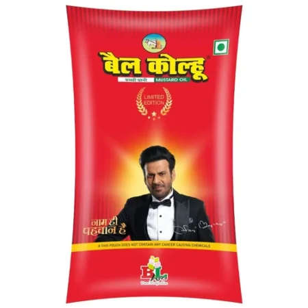 Bail Kolhu Kachchi Ghani Mustard Oil 1 L